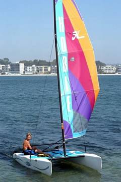 Hobie Wave Sailing Lesson Photo #3